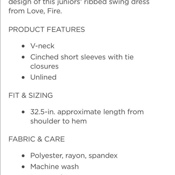 Love Fire Marron Floral V Neck Cold Shoulder Dress M EUC NWT - Picture 9 of 10